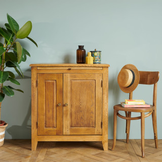 Buffet 2 portes - 2 tiroirs en chêne massif  - HELLIN