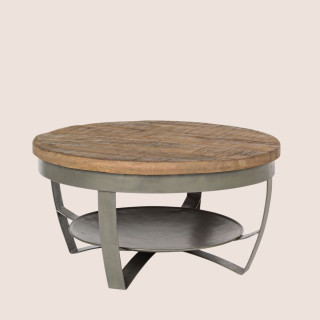 Table basse bois et métal COSTALE - Hellin