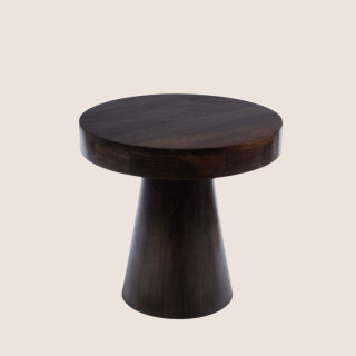 Table basse ronde en manguier D55 CAMEROUN - HELLIN