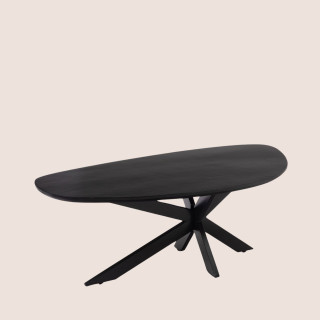 Table basse organique en manguier et métal L120 GAIA - HELLIN