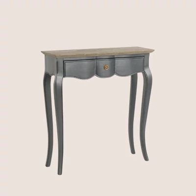Console baroque en bois - 1 tiroir - Hellin