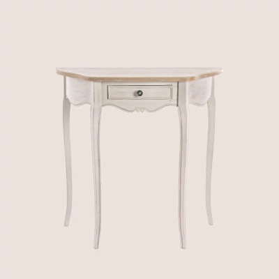 Console demi-lune en bois GARANCE - HELLIN