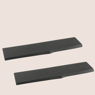 Etagère murale rectangulaire en bois d'acacia L115 (lot de 2) EDGAR - HELLIN