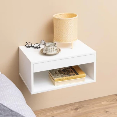 Chevet en métal 1 tiroir 1 niche - Hellin