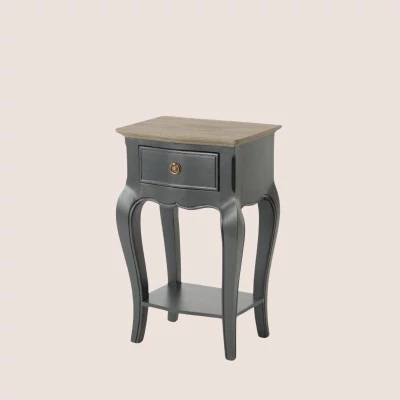 Table de nuit baroque en bois - Hellin