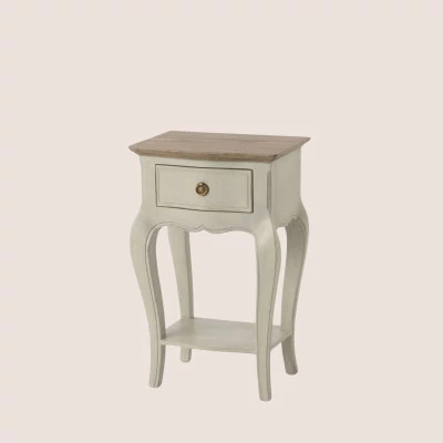 Table de nuit baroque en bois - Hellin