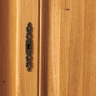 Ferrure de porte pour meubles en bois massif - Hellin