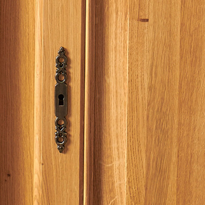 Ferrure de porte pour meubles en bois massif - Hellin