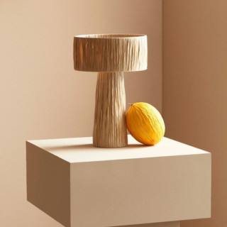 Luminaire à poser en raphia 38 cm METIS - HELLIN