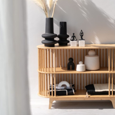 Buffet bas en bambou naturel L120 IPANEMA - HELLIN