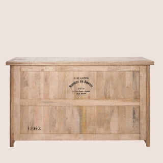 Bar en bois clair 3 tiroirs - Hellin