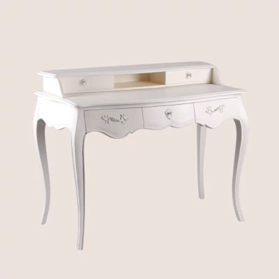 Bureau en bois blanc Muriane