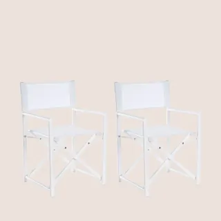 Chaise metteur en scène de jardin pliable (lot de 2) CABOURG - HELLIN