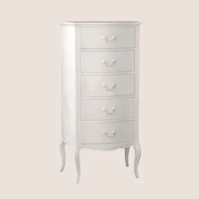 Chiffonnier en bois 5 tiroirs Apollonia - Hellin