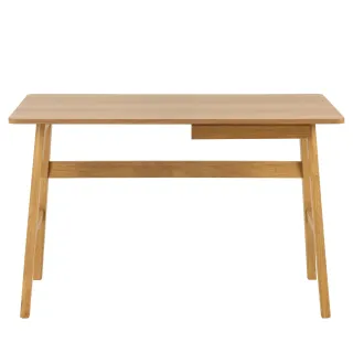 Bureau scandinave en chêne naturel 1 tiroir L120 BARNELL - HELLIN