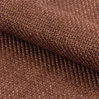 Chaises scandinaves en tissu terracotta et chêne (lot de 2) ALVINA - HELLIN