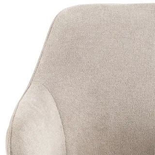 Fauteuils de salle à manger pivotants (lot de 2) SARA - HELLIN