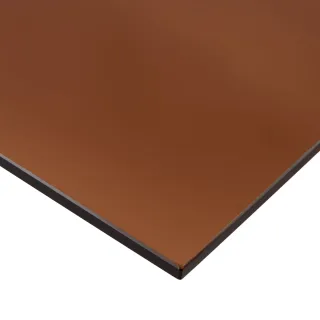 Bout de canapé rond en métal et verre fumé D45 SHADE - HELLIN