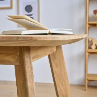 Table indoor/outdoor rectangulaire en teck L240 10 places CALVI - HELLIN