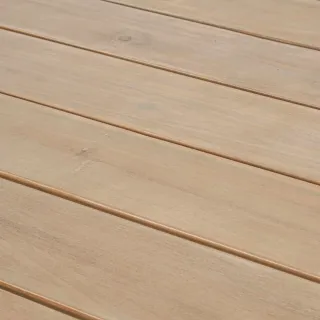 Table à manger de jardin extensible en métal L160/240 FREJUS - HELLIN