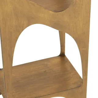 Bibliothèque étagère en métal 4 tablettes H200  SYLO - HELLIN