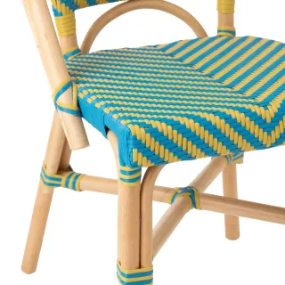 Chaises bistrot tressées (lot de 2)  MONTMARTRE - HELLIN