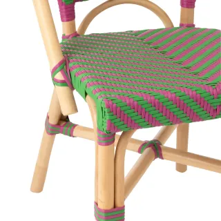 Chaises bistrot tressées (lot de 2)  MONTMARTRE - HELLIN