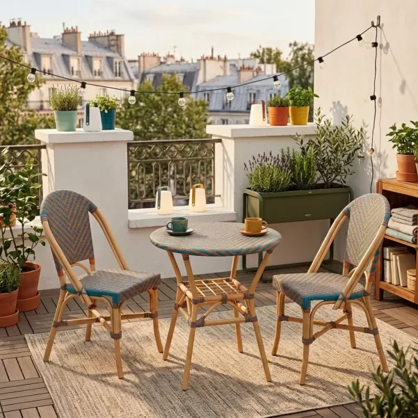 Table ronde bistrot D70 2 places MONTMARTRE - HELLIN
