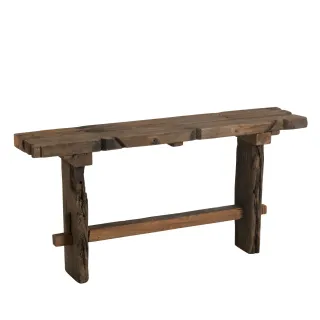 Console brute en bois massif recyclé L150 UTAH - HELLIN