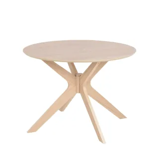 Table ronde scandinave en chêne L105 4 places ZELIA - HELLIN