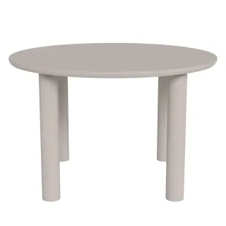 Table à manger ronde design L120 gris 4 places MAGDA - HELLIN