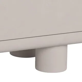 Buffet bas design 3 portes gris L160 MAGDA - HELLIN