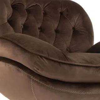 Fauteuil relax en tissu