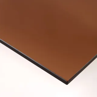 Table basse ronde D80 en verre LUMA - HELLIN