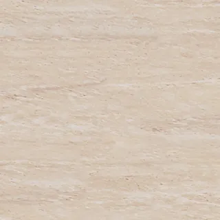 Table basse en céramique beige et métal grège D70 AELIA - HELLIN