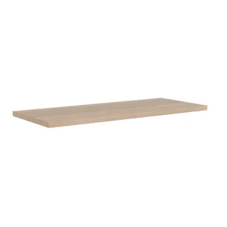 Table ronde extensible en chêne blanchi L120/220 4/6 places ALISIA - HELLIN