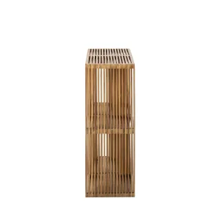 Bibliothèque en bois recyclé 4 niches SIENA - HELLIN