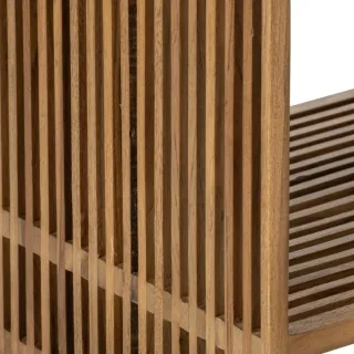 Console déstructurée en bois recyclé 4 niches SIENA - HELLIN