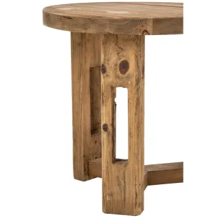 Table d'appoint ronde bois recyclé D60 ONDINE - HELLIN