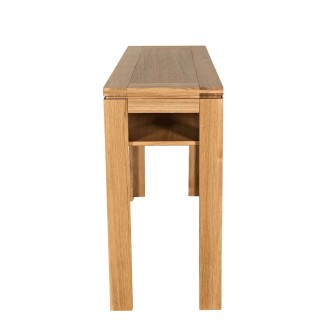 Console et table d'appoint en chêne clair - Hellin