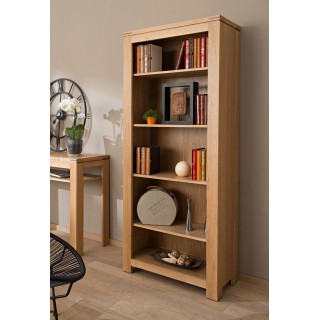 Bibliothèque bois chêne clair - gamme Boston - Hellin