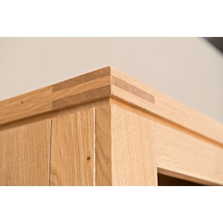 Bibliothèque bois chêne clair - gamme Boston - Hellin