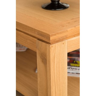 Table basse moderne en bois massif. Chene de France - HELLIN