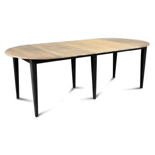 Pieds et rallonges pour table extensible ronde Victoria | Hellin