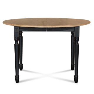 Table ronde extensible en chêne / plateau 115 cm | Hellin