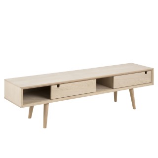 Meuble tv bas de style scandinave : bois clair / Centior - Hellin