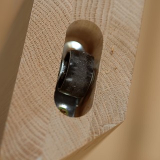 Table rectangulaire extensible en bois massif : 6 personnes