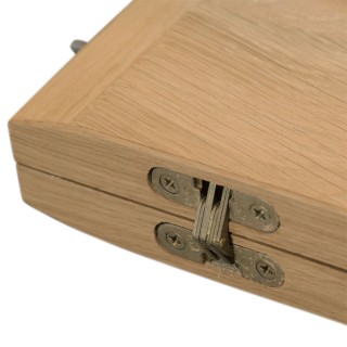 Table rectangulaire extensible en bois massif : 6 personnes