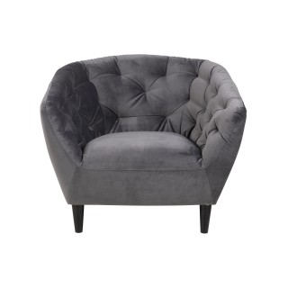 Fauteuil en tissu Ria - Hellin