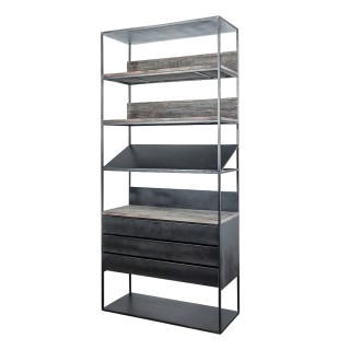 Bibliothèque 3 tiroirs - Riva - Hellin